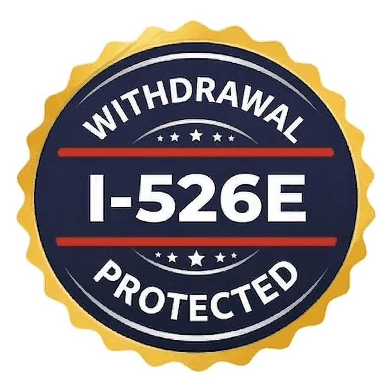 I-526E Withdrawal Protected badge